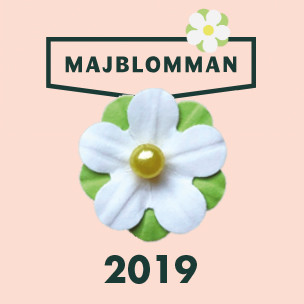 Majblomman 2019. Bild från majblomman.se.