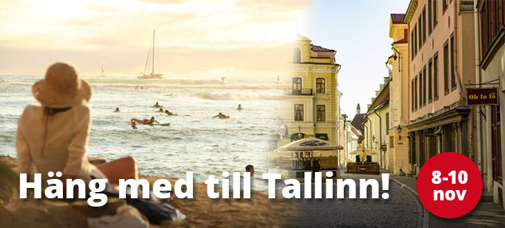 Häng med på seniorresa till Tallinn