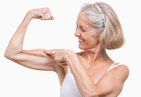 Det går att öka muskelmassan påtagligt på äldre dagar visar studie från Umeå universitet.